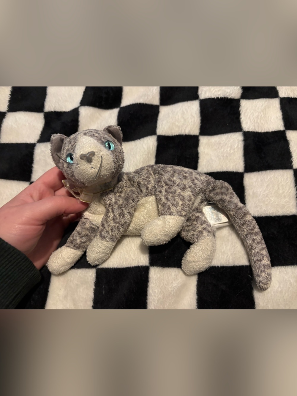 Ty Beanie Babies  2000  Purr beanie baby Cat Kitten